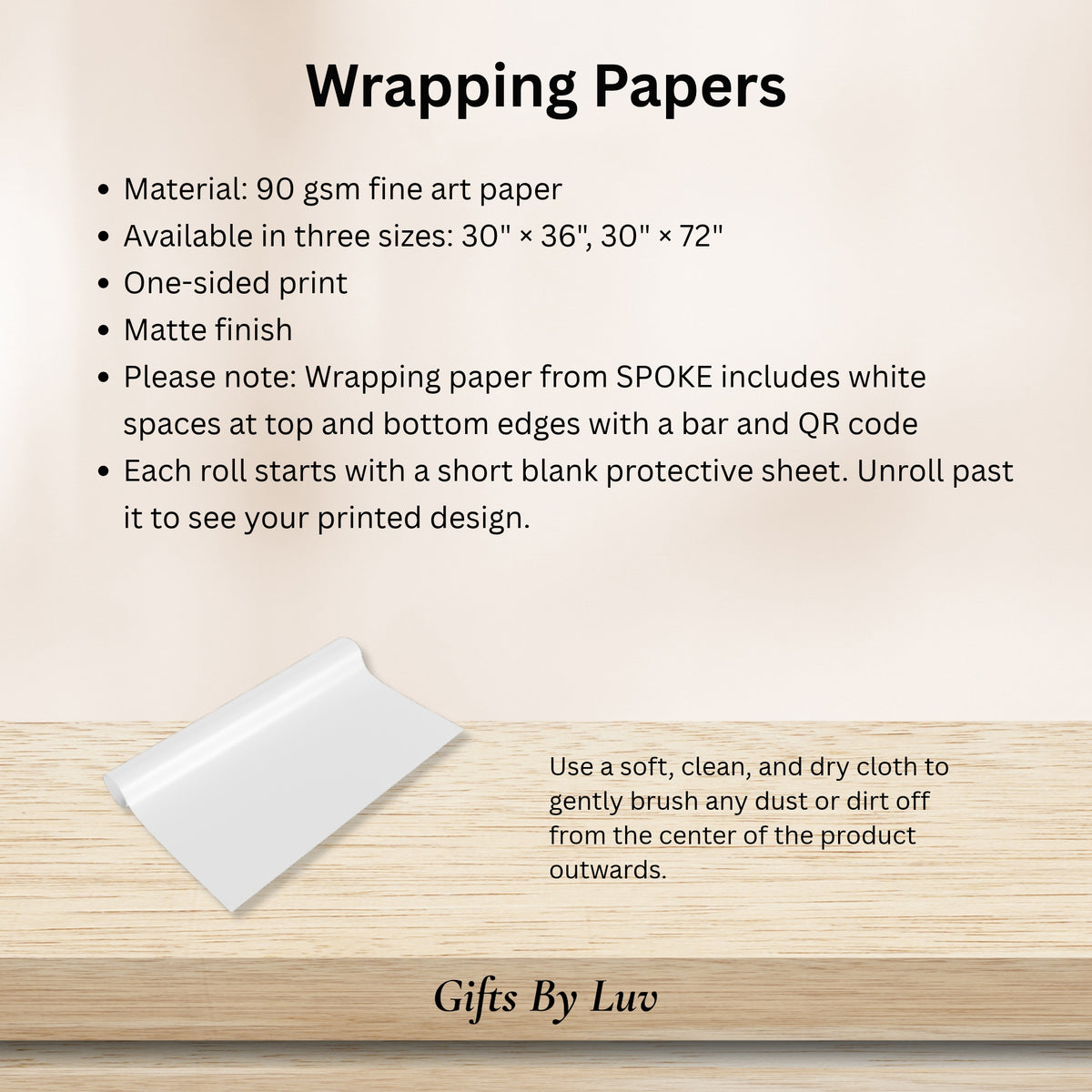 Personalized Christmas Wrapping Paper with Name