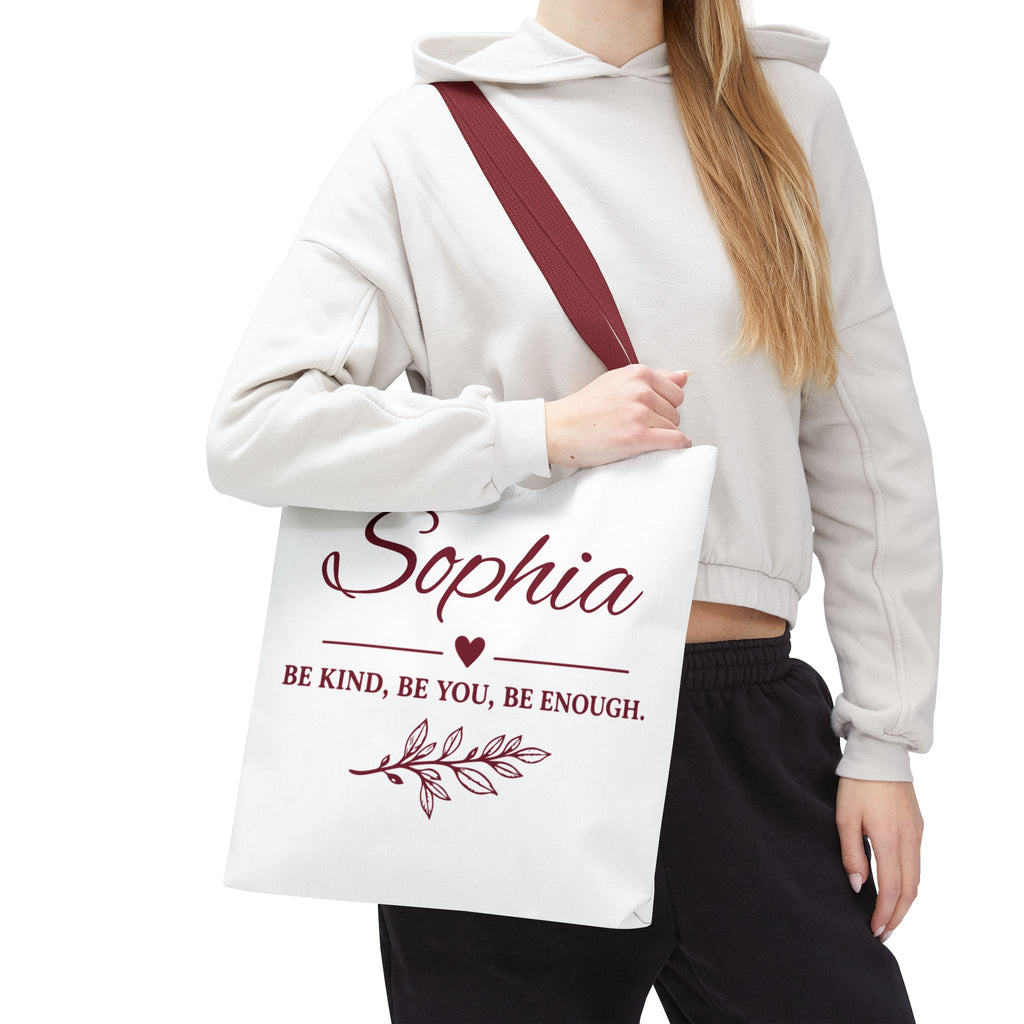Personalized Name Quote Gift Tote Bag