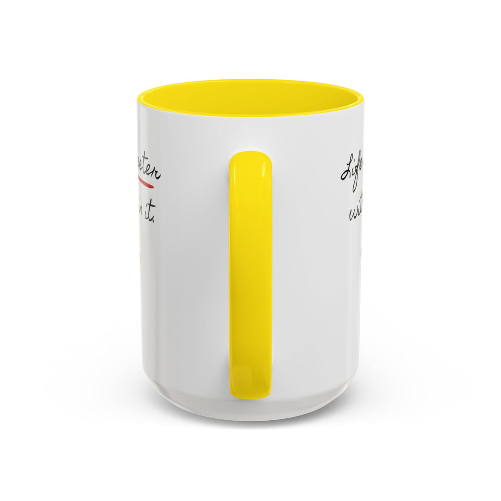 Copy of Personalized Heart Coffee Mug — "[Name], you’re the woman who makes my heart smile" (Accent 11/15oz)