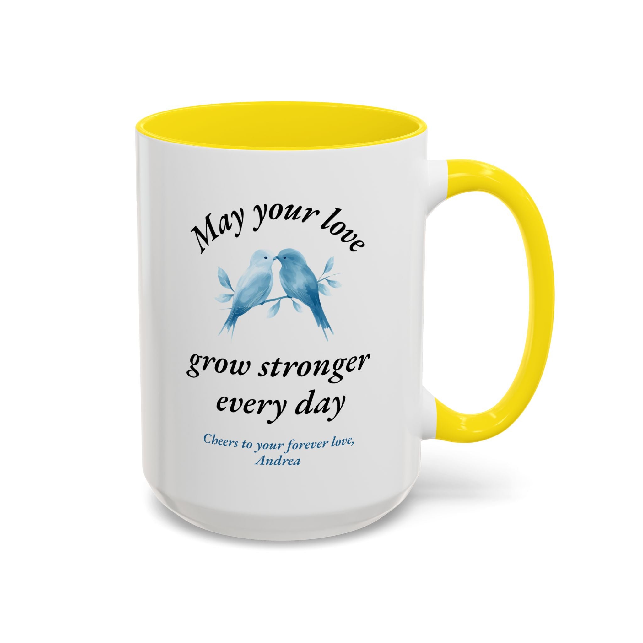 Personalized Wedding Wishes Custom Couple Gift Mug