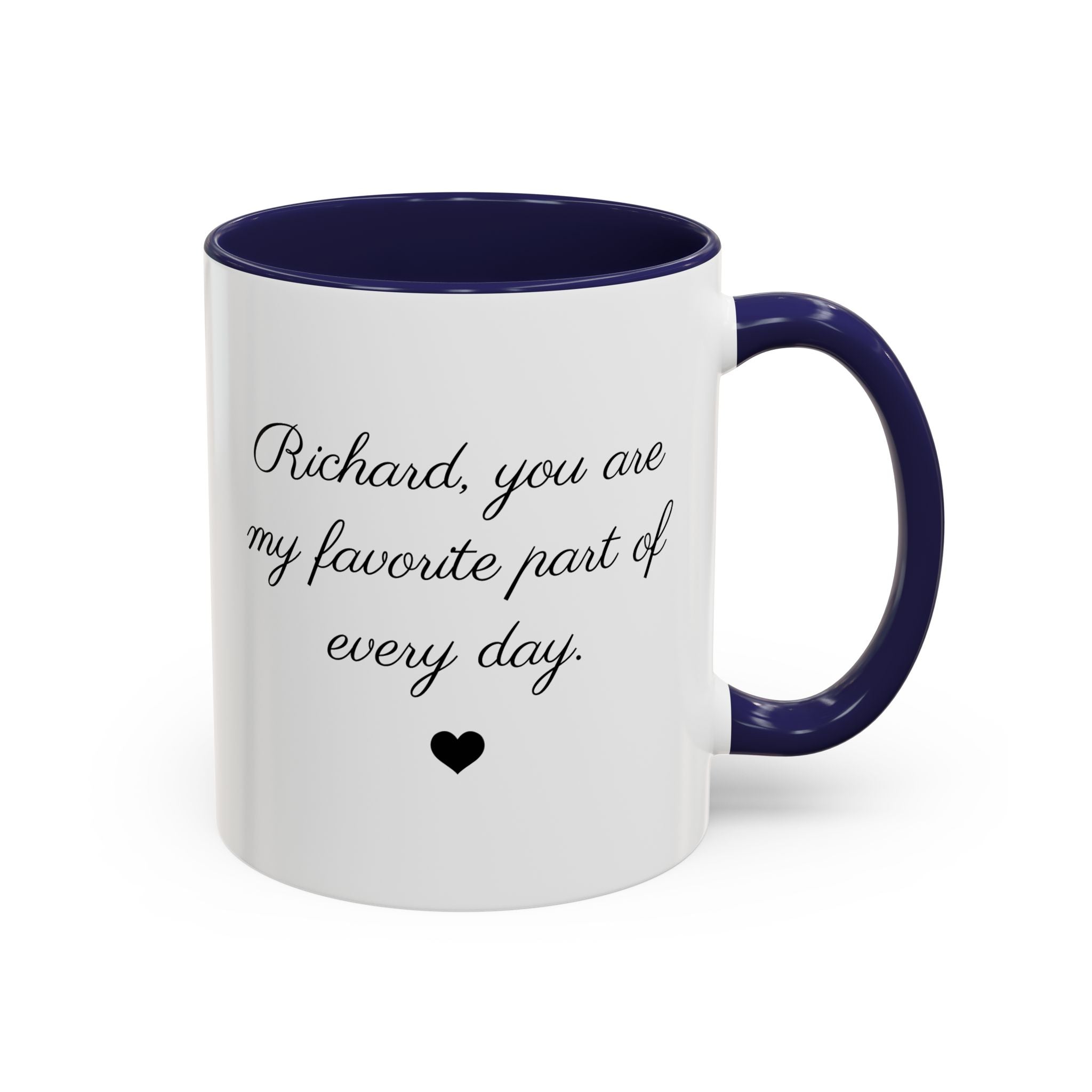 Personalized Couples Custom Name Heartfelt Romantic Gift Mug