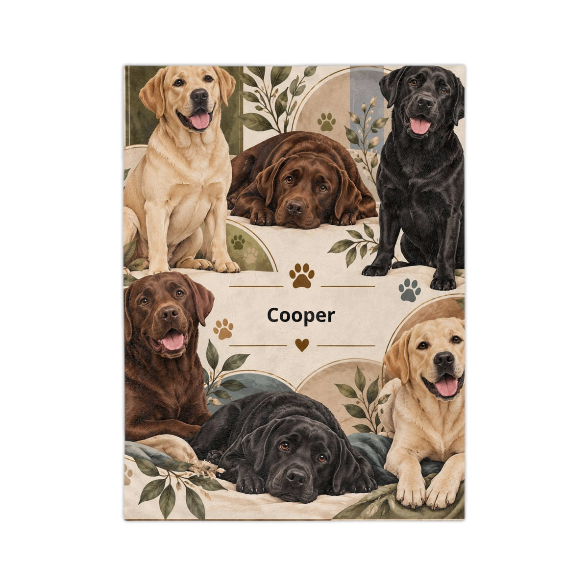 Personalized Dog Blanket Custom Dog Name Dog Lover Gift