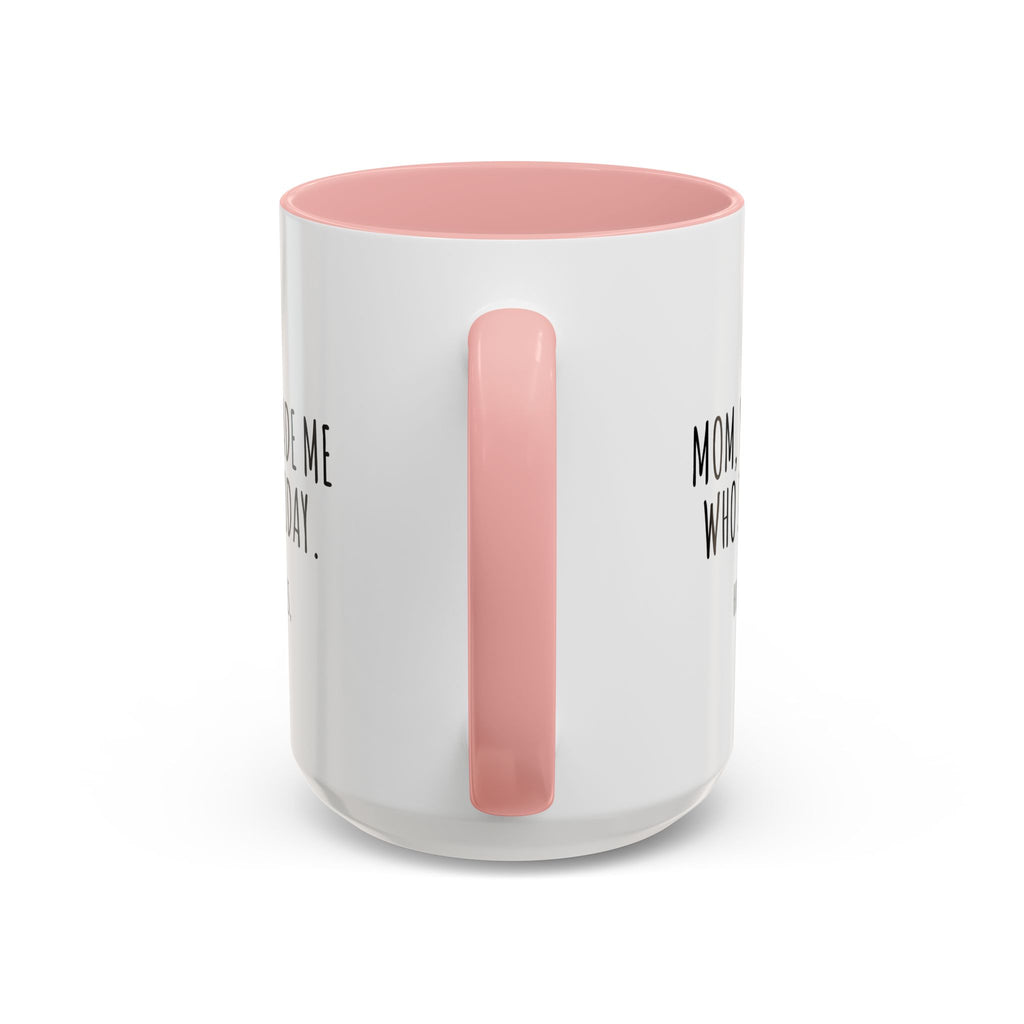 Copy of Personalized Heart Coffee Mug — "[Name], you’re the woman who makes my heart smile" (Accent 11/15oz)