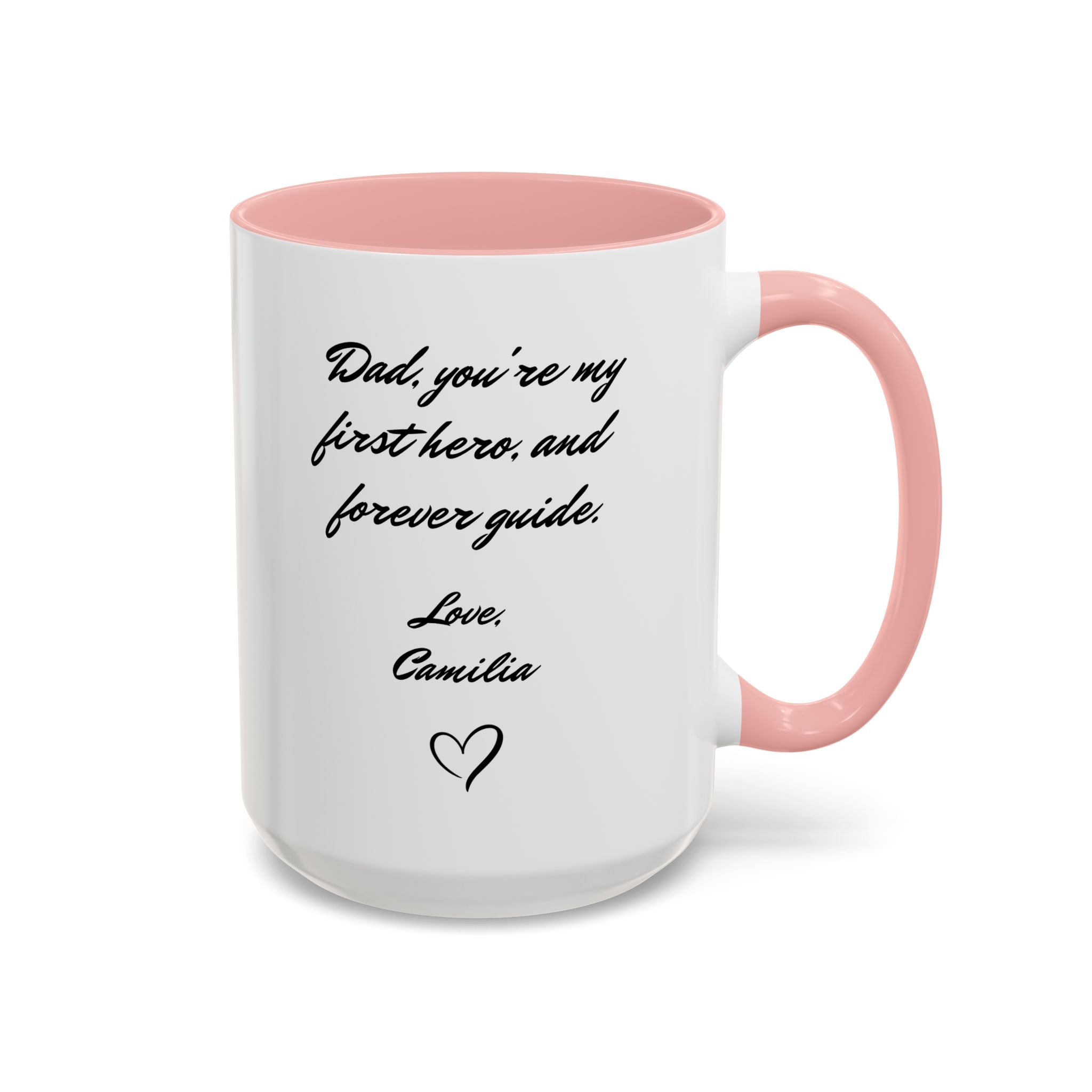Personalized Father's Day Custom Name Heartfelt Dad Gift Mug