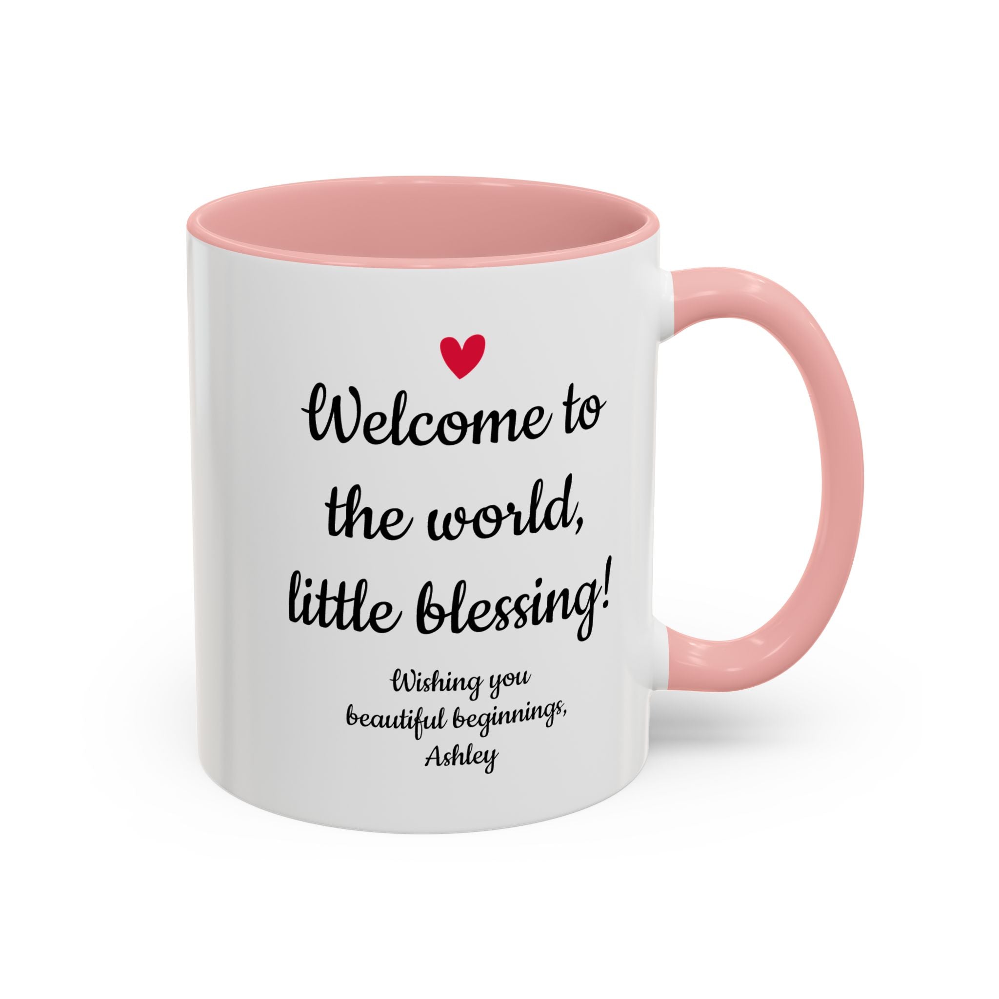 Personalized Newborn Baby Shower Gift Mug