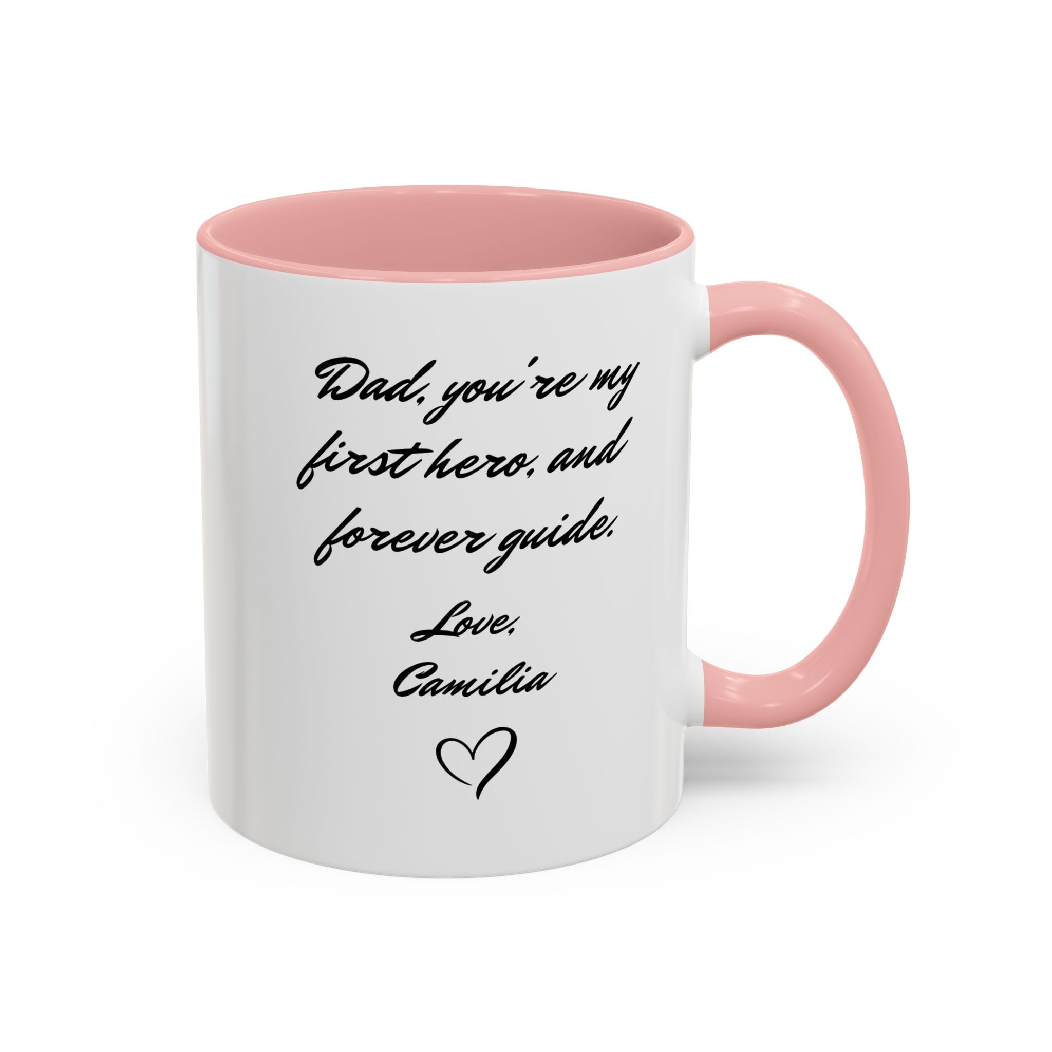 Personalized Father's Day Custom Name Heartfelt Dad Gift Mug