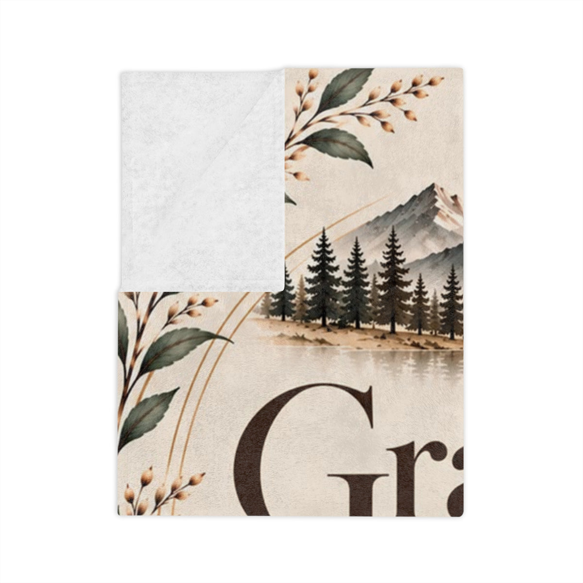 Personalized Grandpa Blanket Custom Grandkids Names Gift from Grandchildren