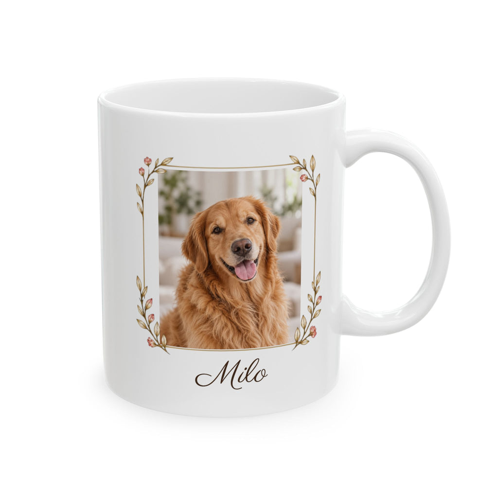Personalized Pet Photo Mug Custom Dog or Cat Pet Lover Gift