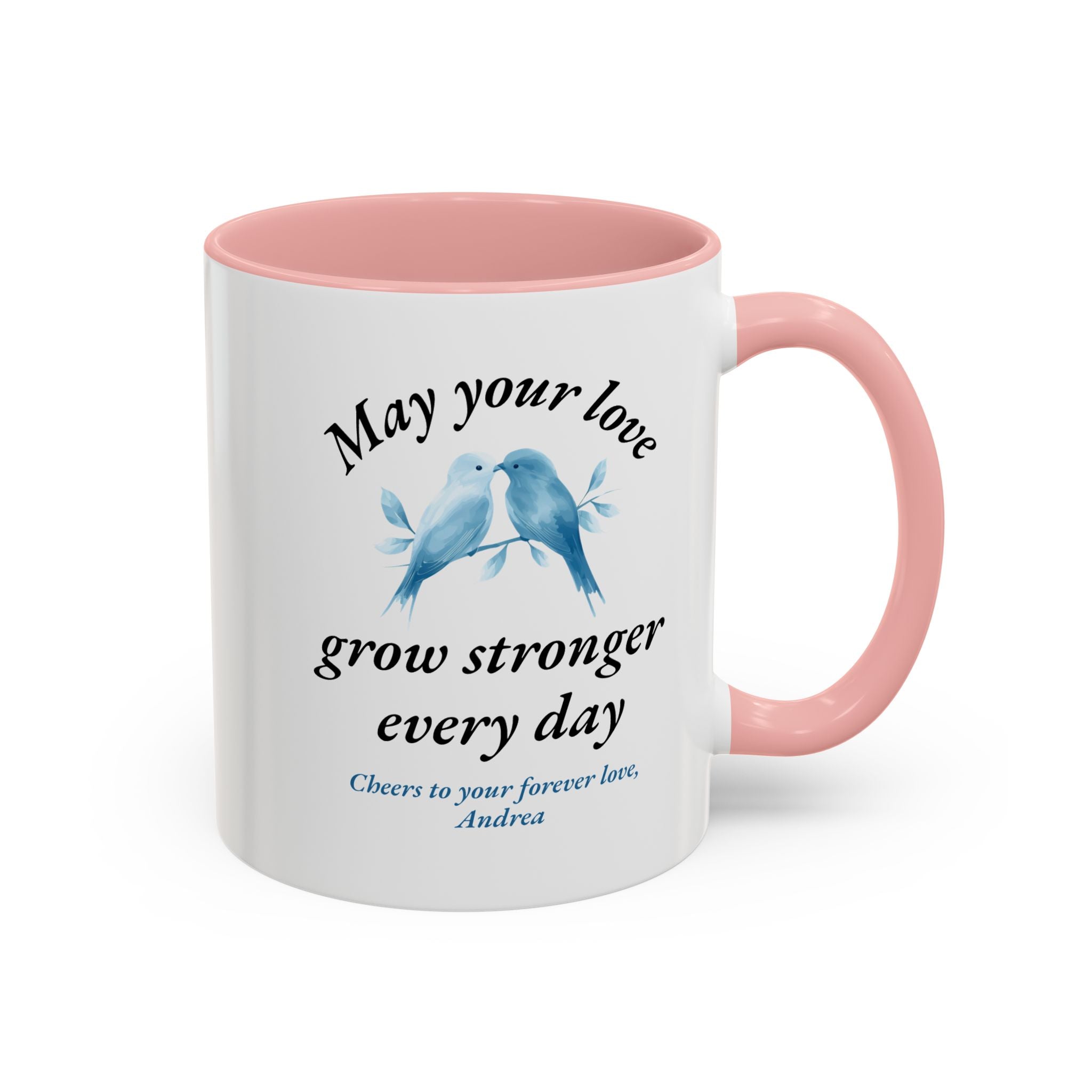 Personalized Wedding Wishes Custom Couple Gift Mug