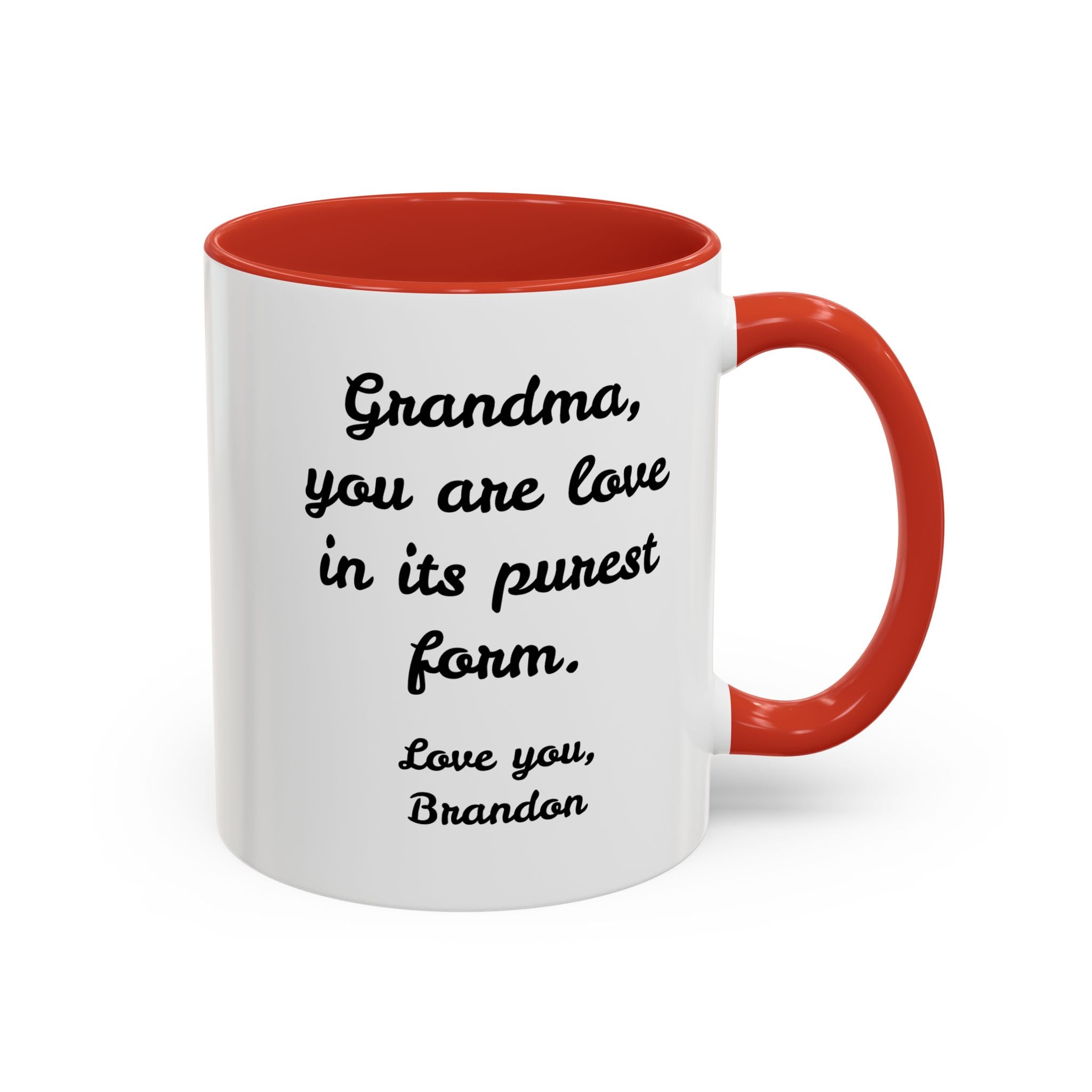 Personalized Heartfelt Grandma Gift Mug