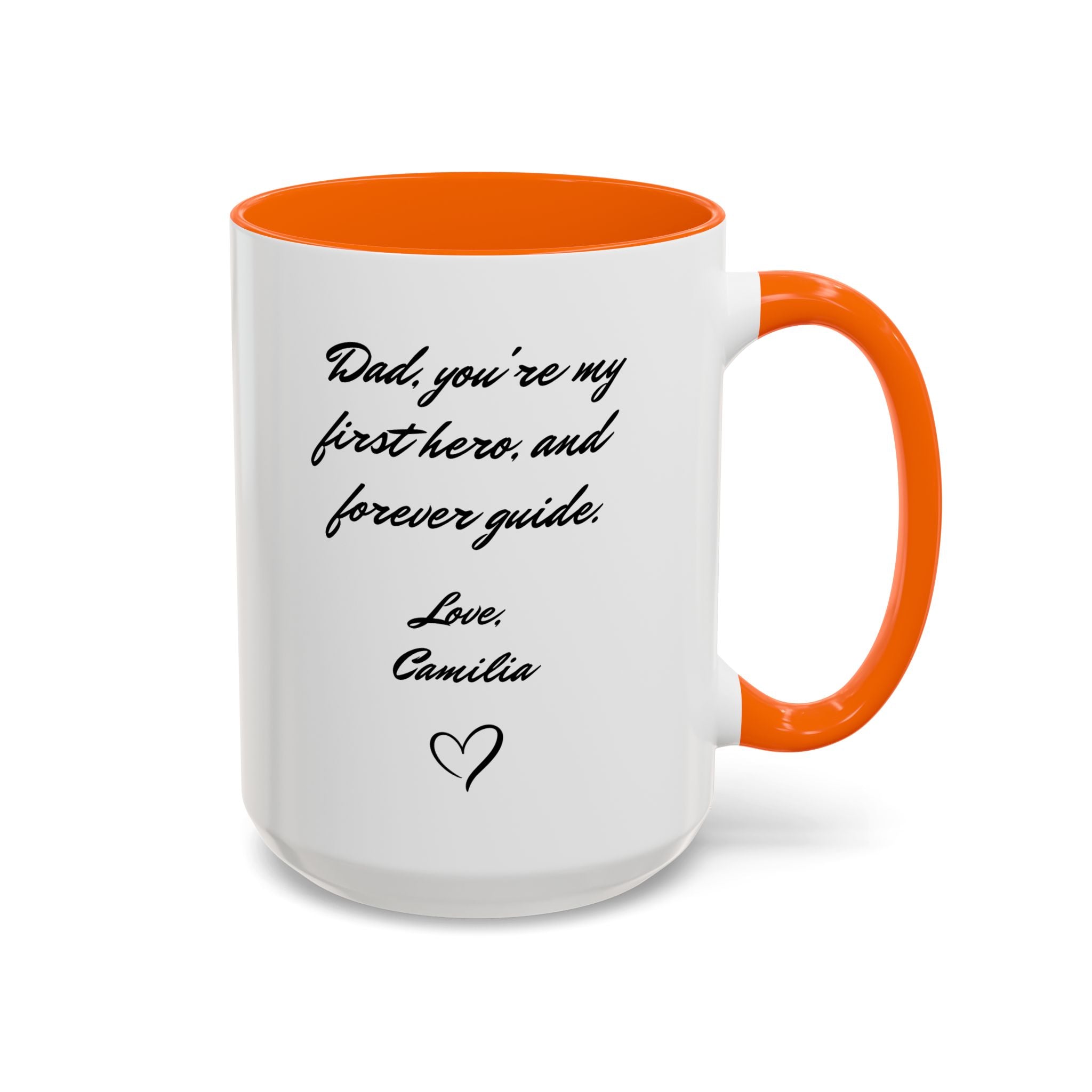 Personalized Father's Day Custom Name Heartfelt Dad Gift Mug