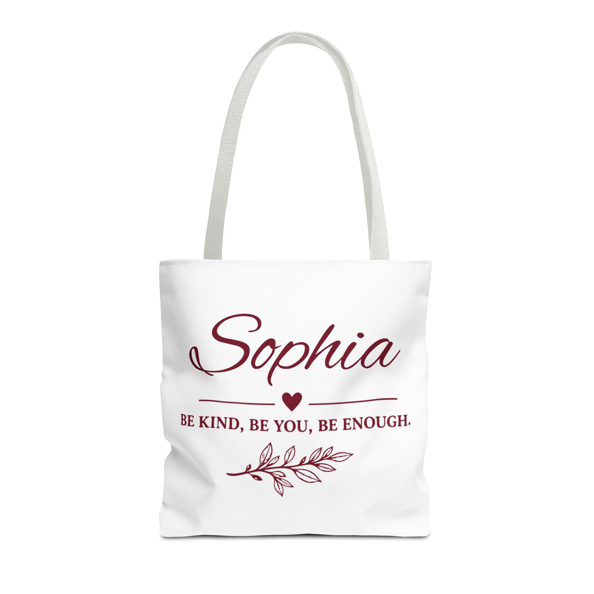Personalized Name Tote Bag with Quote – view 8