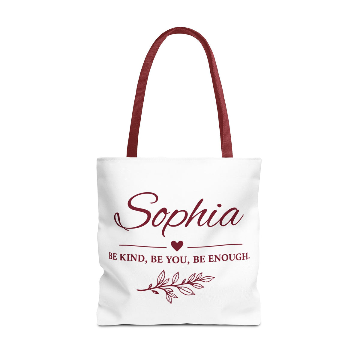 Personalized Name Tote Bag with Quote – view 6