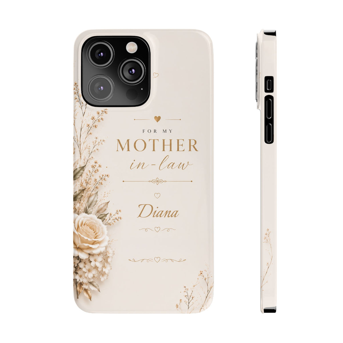 Mother in Law Phone Case with Name – view 7