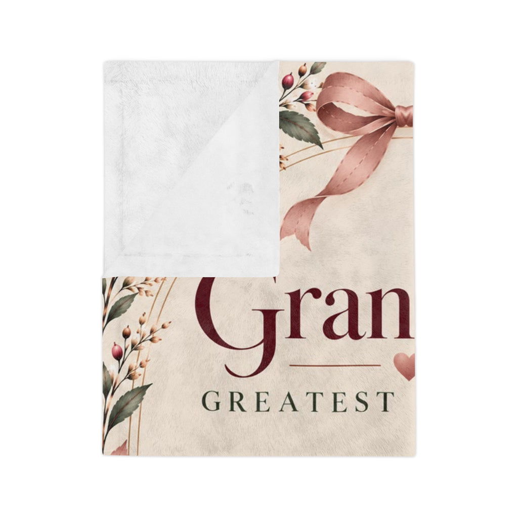 Personalized Grandma Blanket Custom Grandkids Names Grandma Gift from Grandchildren