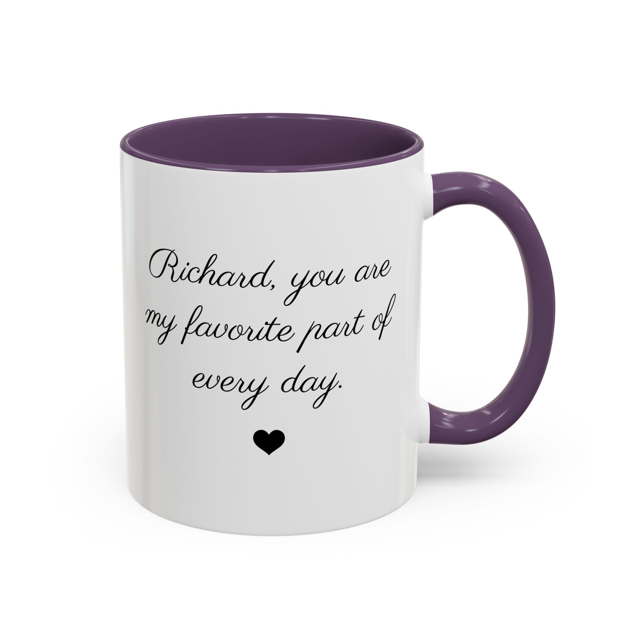 Personalized Couples Custom Name Heartfelt Romantic Gift Mug