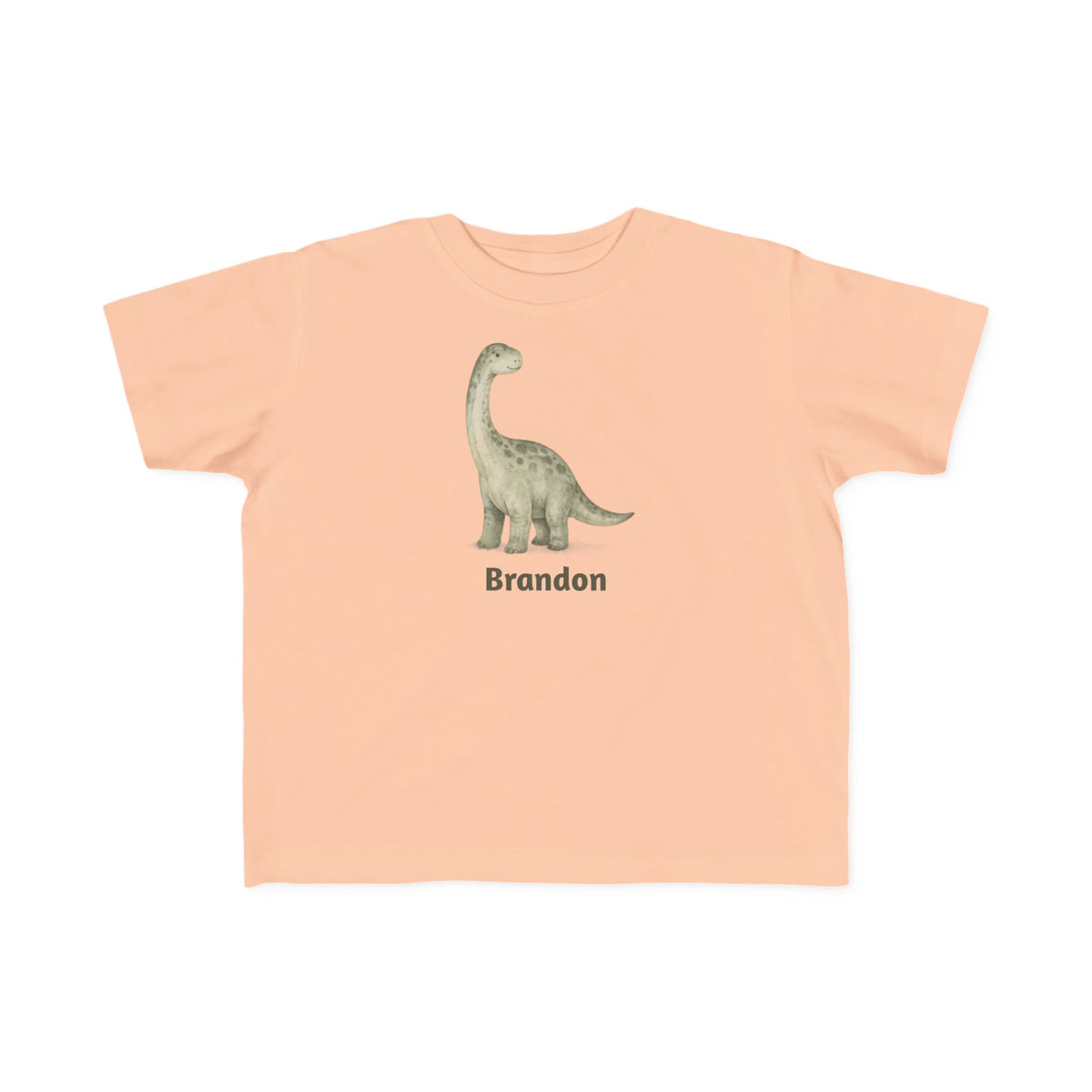 Personalized Dinosaur Toddler T-Shirt – view 2