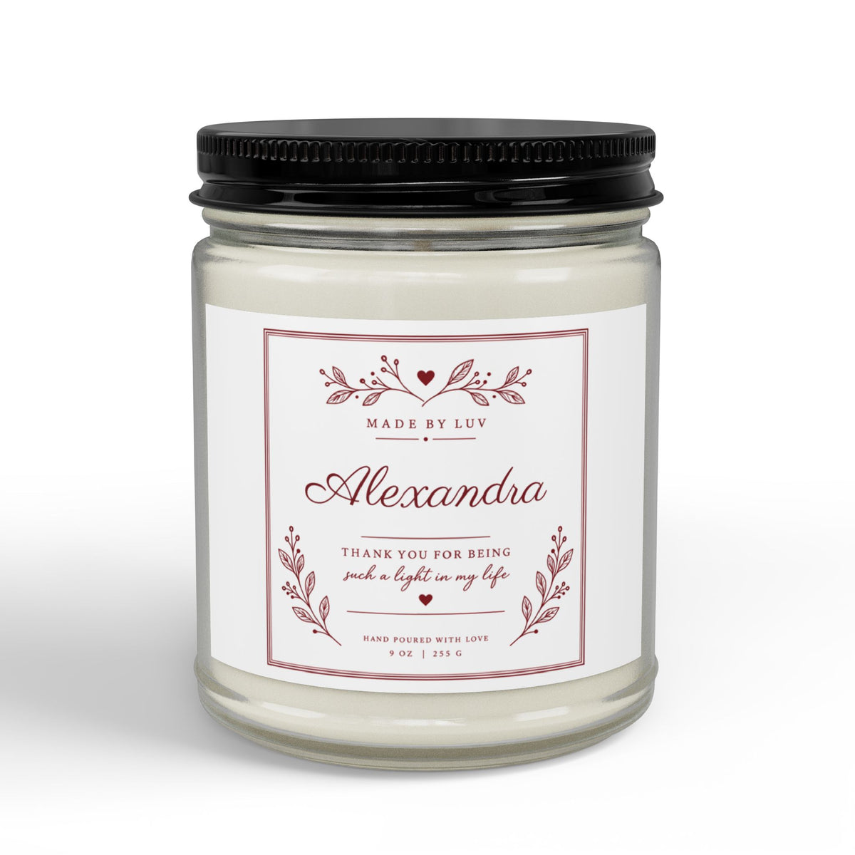 Personalized Thank You Candle with Name – view 33