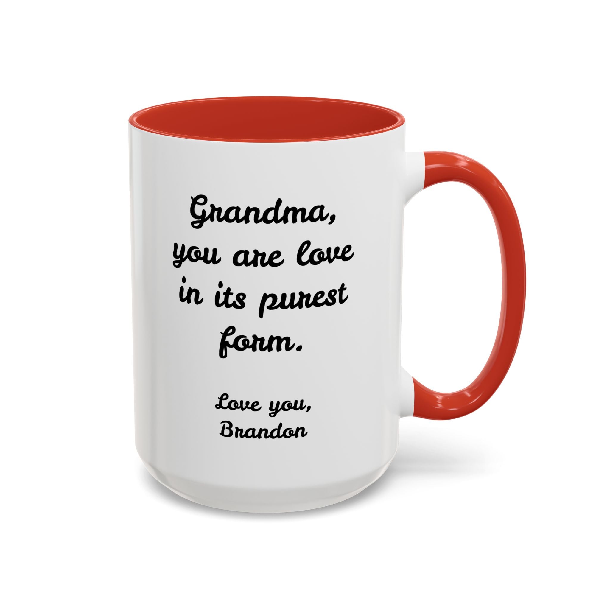 Personalized Heartfelt Grandma Gift Mug