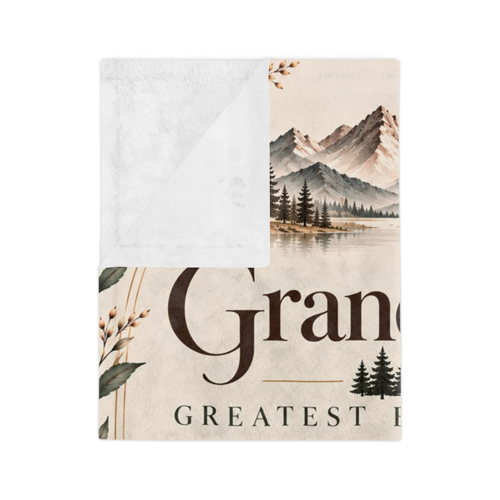 Personalized Grandpa Blanket Custom Grandkids Names Gift from Grandchildren