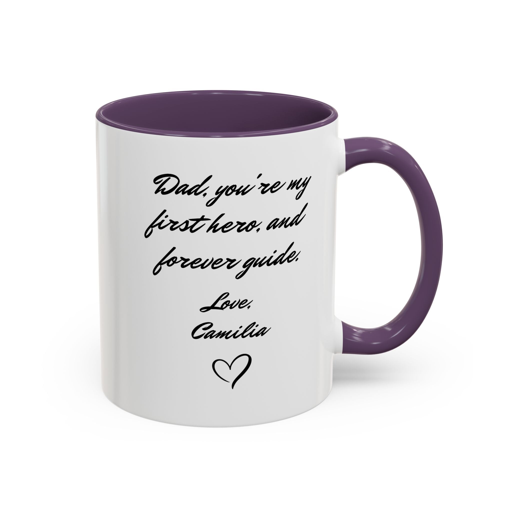 Personalized Father's Day Custom Name Heartfelt Dad Gift Mug
