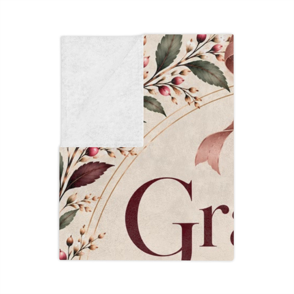 Personalized Grandma Blanket Custom Grandkids Names Grandma Gift from Grandchildren