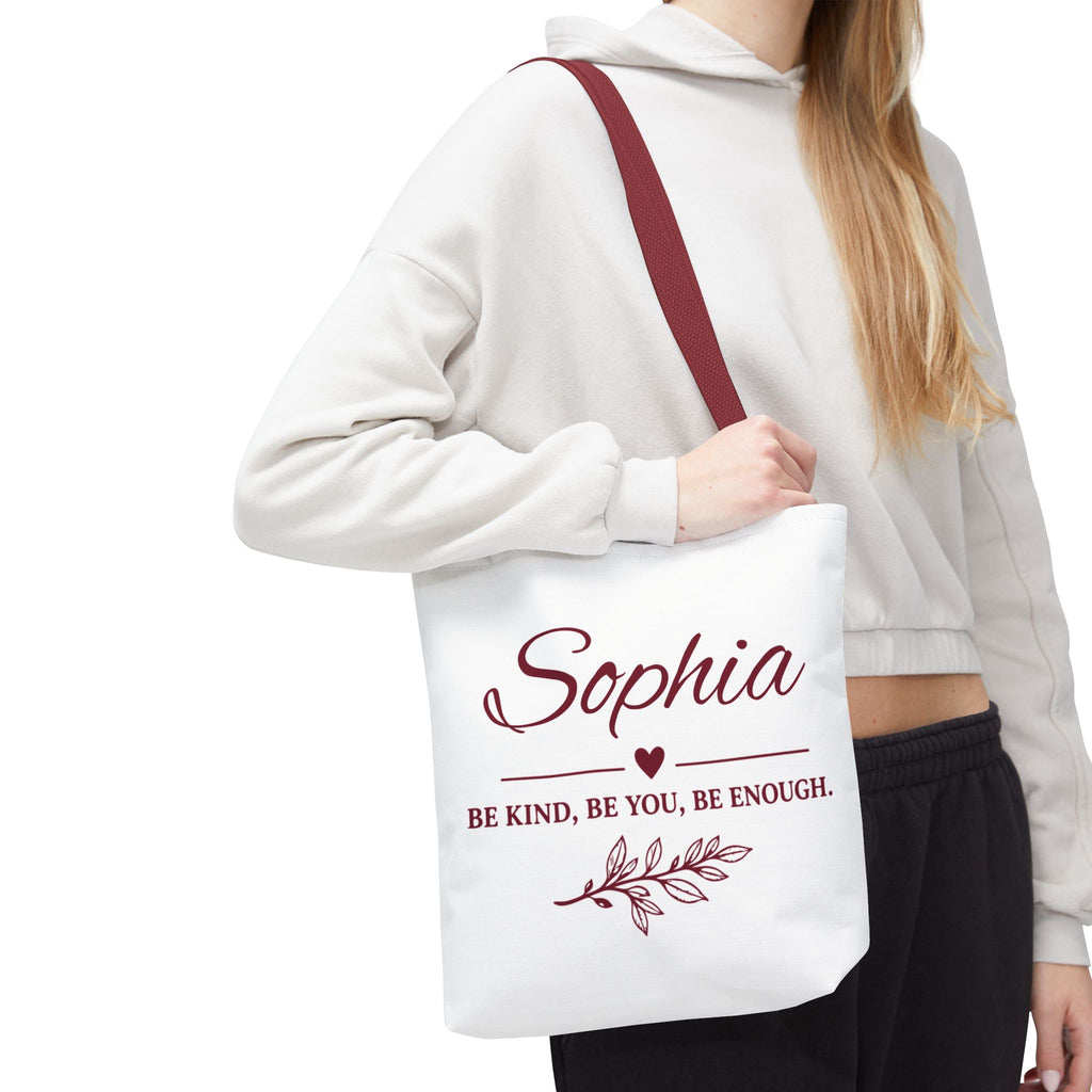Personalized Name Quote Gift Tote Bag