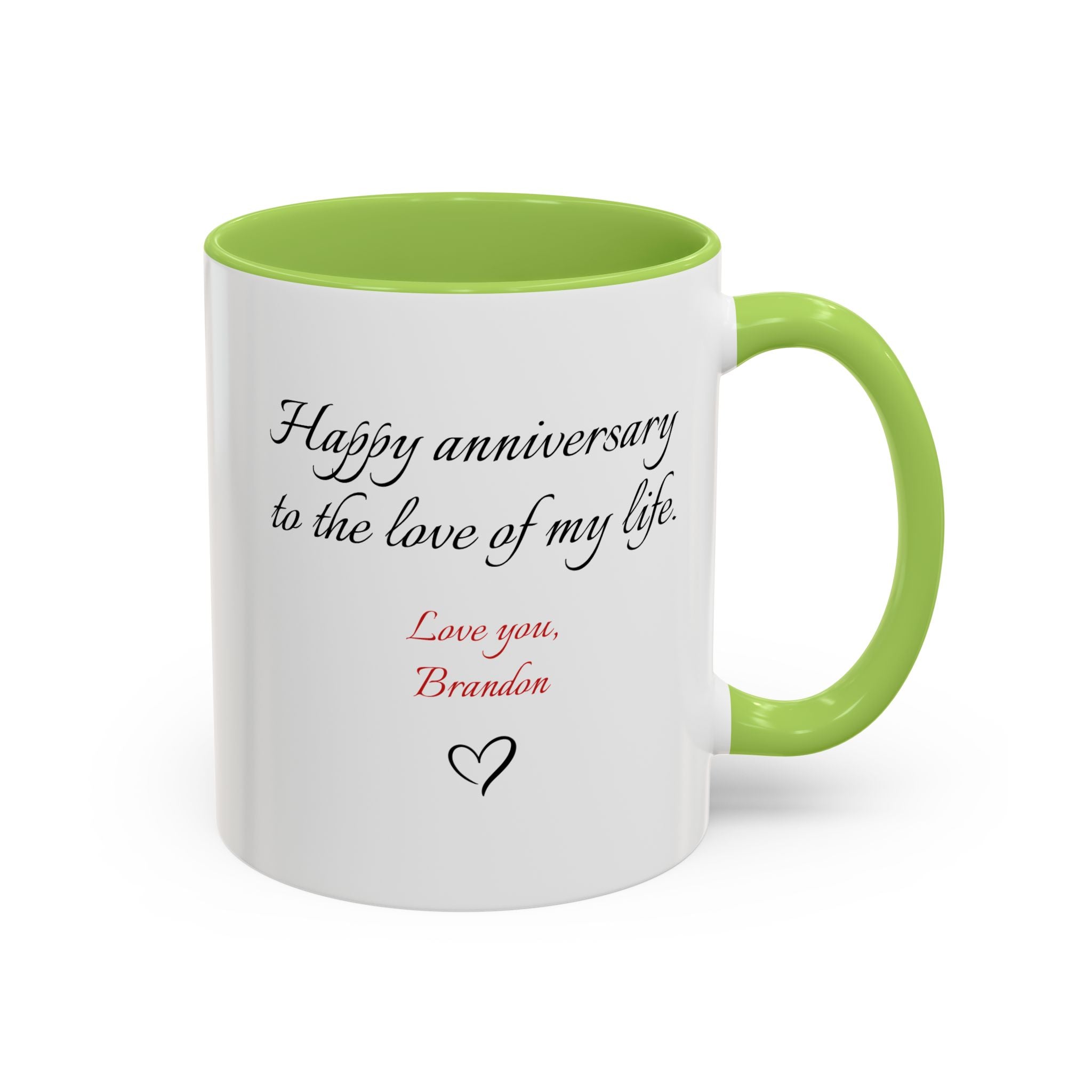 Personalized Anniversary Gift Mug