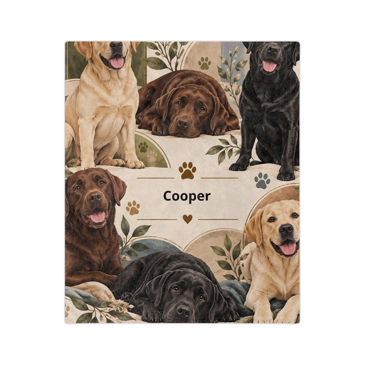 Personalized Dog Blanket Custom Dog Name Dog Lover Gift