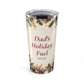 Personalized Dad Christmas Tumbler Custom Name Holiday Gift